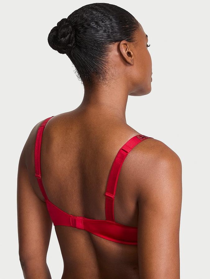 Sunset Ombré Shine Strap Push-Up Bra