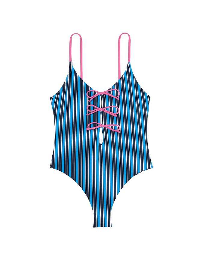 Front-Tie One-Piece Swimsuit image number 2