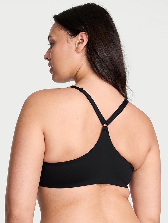Secret Front-Close Ultra Lightly Lined Racerback Demi Bra