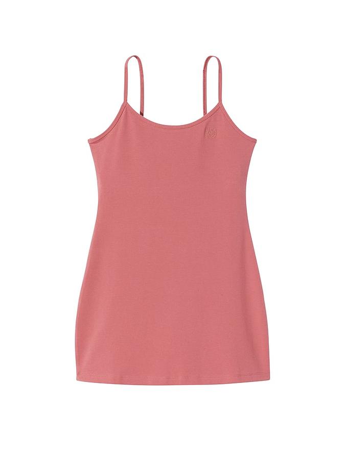 Stretch Cotton Cami Sleep Dress image number 2
