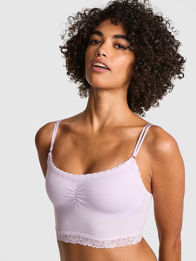 Cotton Dorm Lightly Lined Bralette image number 0