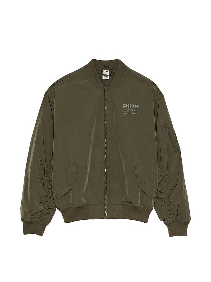 Parachute Satin Bomber Jacket image number 0