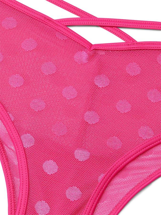 DOT MESH CHEEKSTER PANTY image number 3