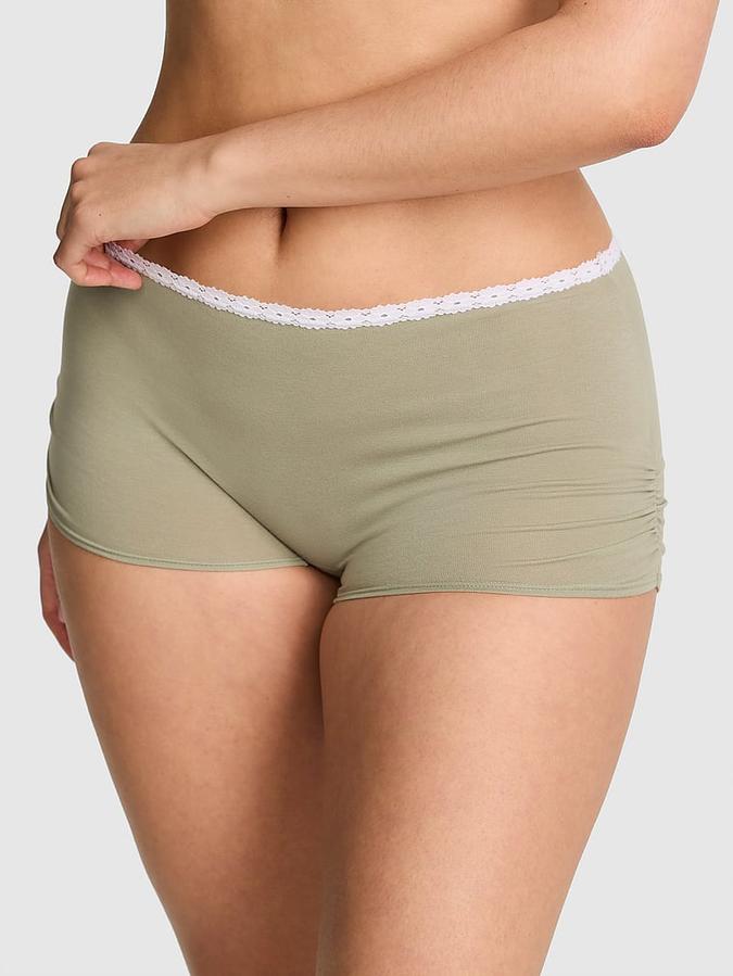 Cotton Dorm Boyshort Panty