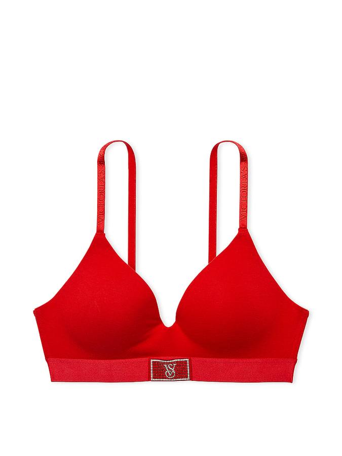 Shine Patch Lightly Lined Wireless Bra image number 2