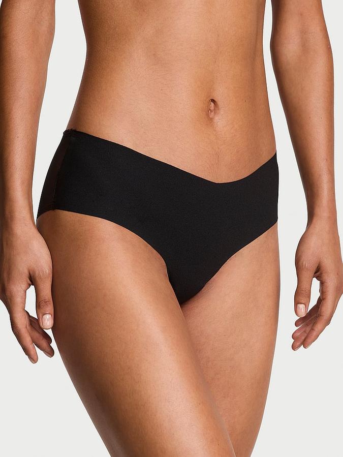 No-Show Sheer Logo Cheeky Panty image number 0