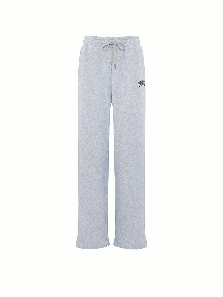 Campus Fleece? Wide-Leg Split-Hem Sweatpants image number 2