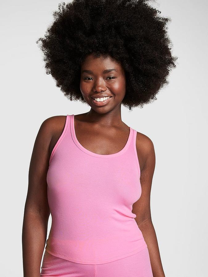 Ribbed Modal Scoop Tank image number 0