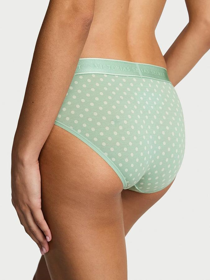 Logo Cotton Hiphugger Panty