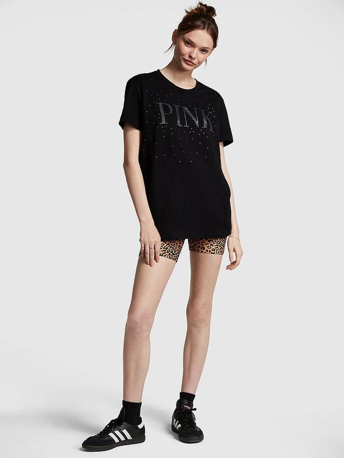 6" Cotton High-Waist Biker Shorts image number 3