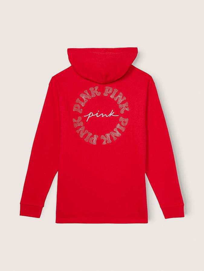Everyday Lounge Campus Open Hem Hoodie image number 3