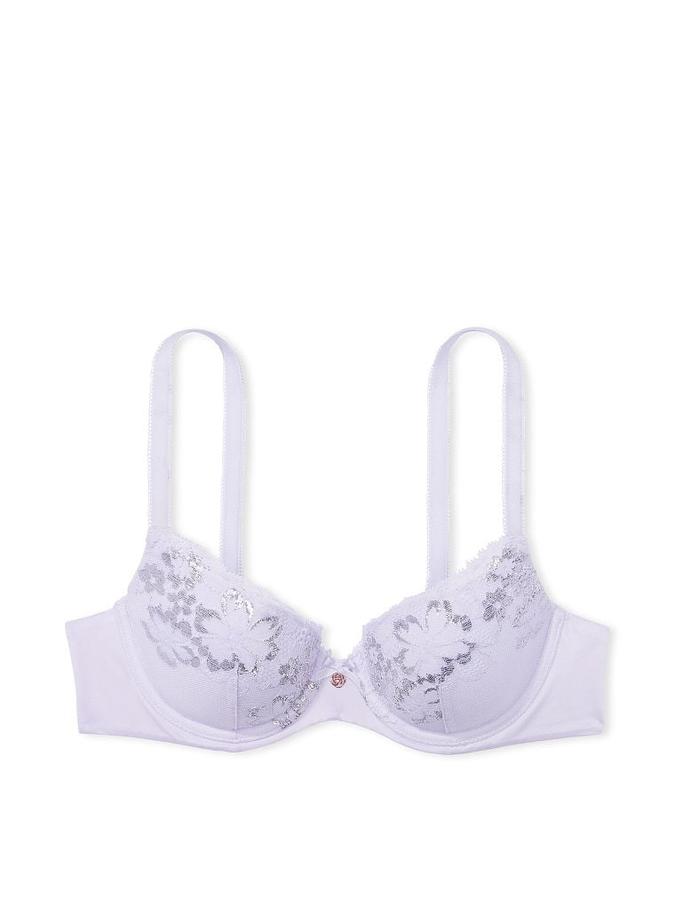 Lace Lightly Lined Demi Bra image number 2