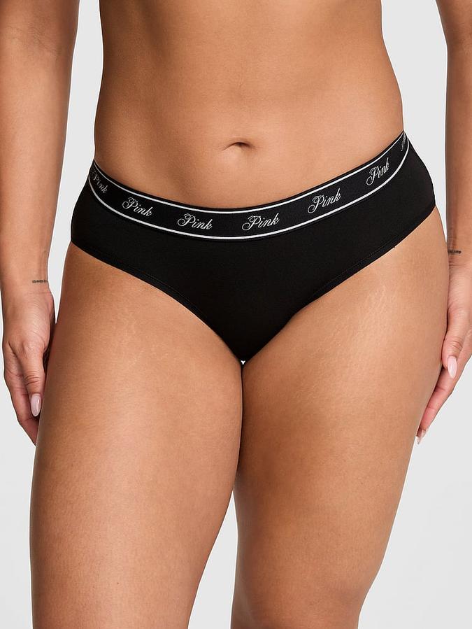 Logo Cotton Hiphugger Panty