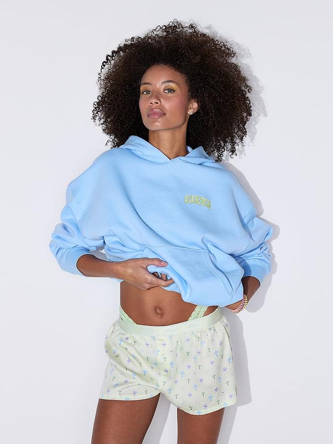 Silky Boxy Pajama Shorts image number 3