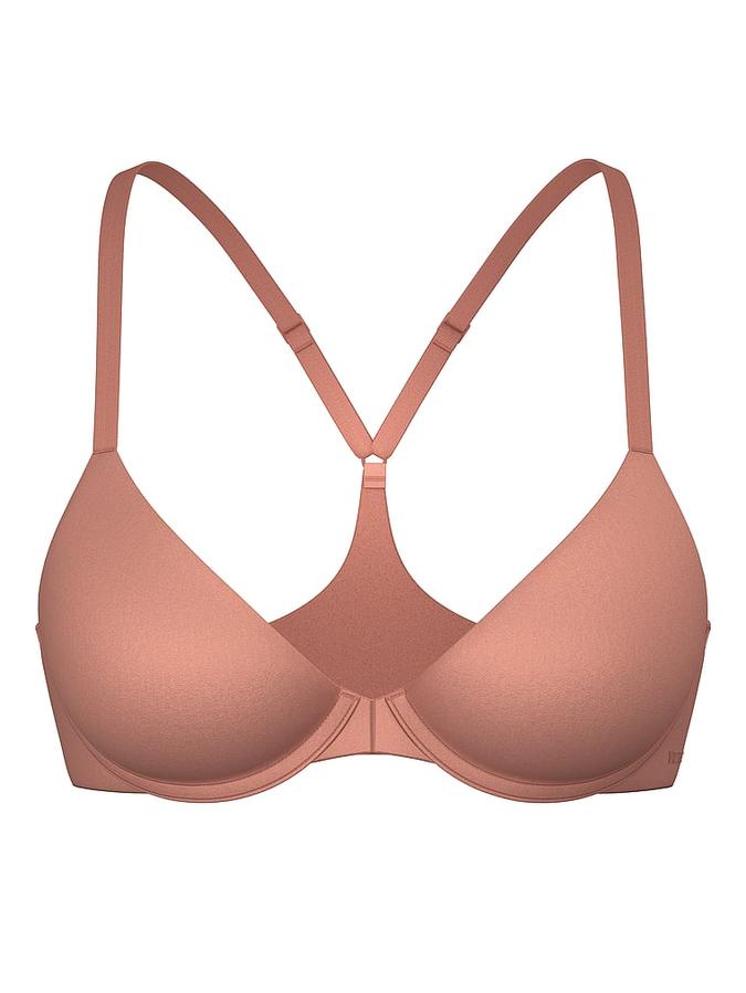 Secret Front-Close Ultra Lightly Lined Racerback Demi Bra