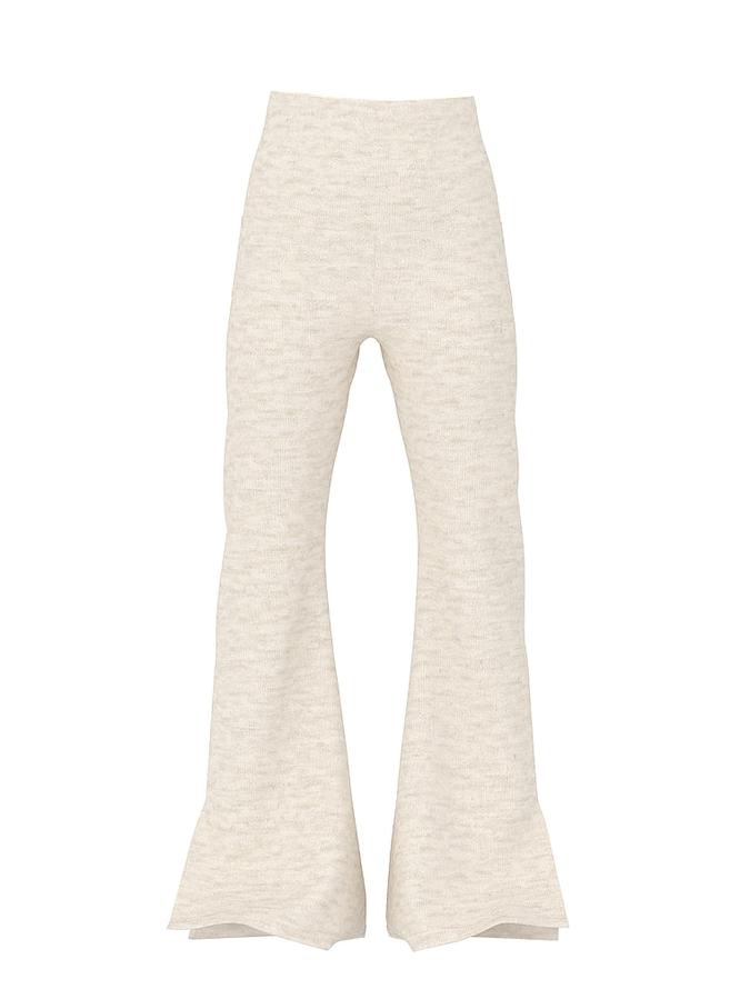 Ivy Fleece Foldover Flare Sweatpants image number 2