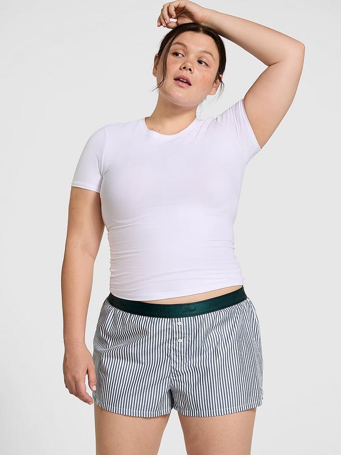 Cotton Poplin Boxer Shorts image number 0