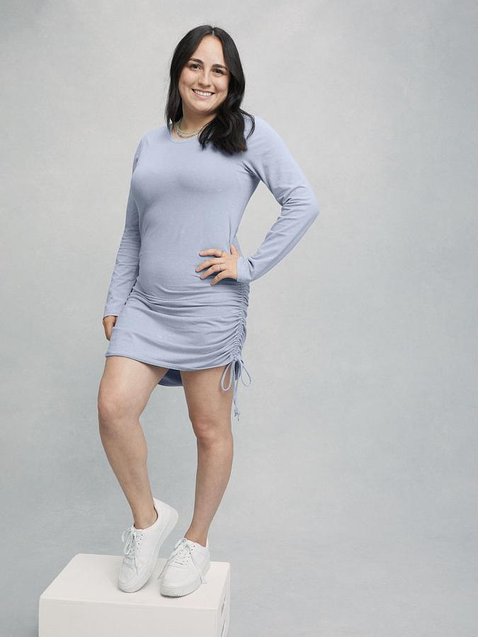 Ruched Side Dress image number 4