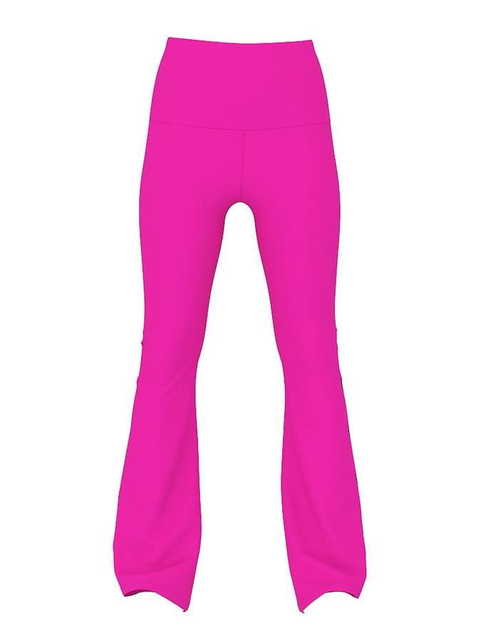 All-Day Cotton Foldover Flare Leggings image number 2