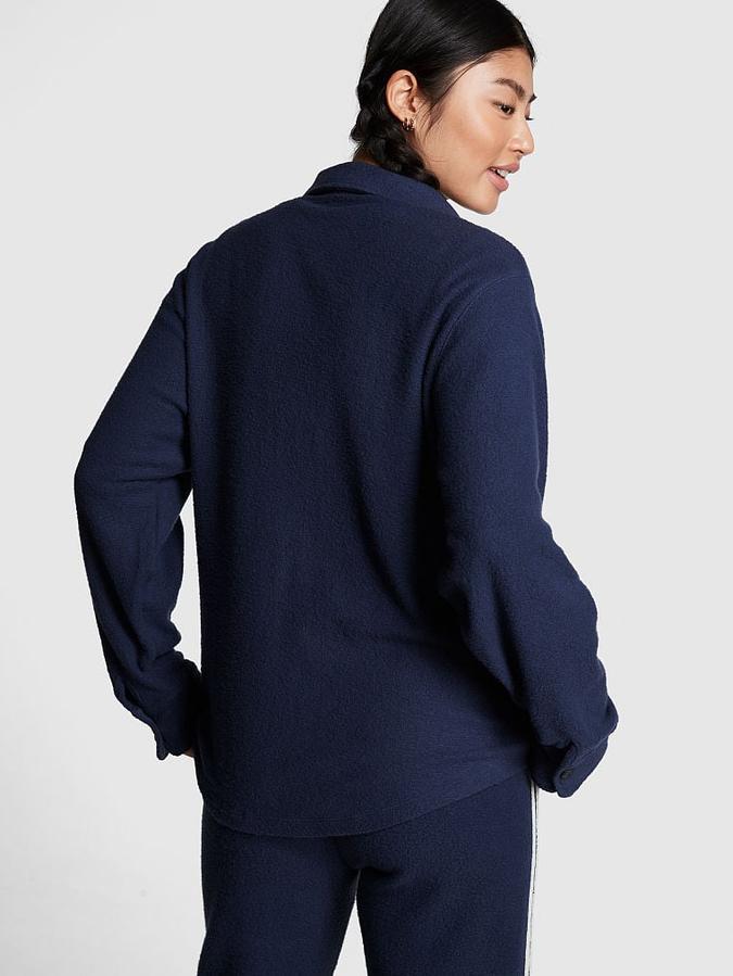 Reverse Fleece Shacket image number 1