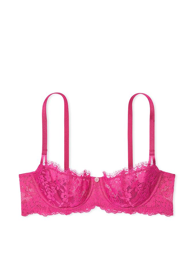 Wicked Unlined Lace Balconette Bra image number 2