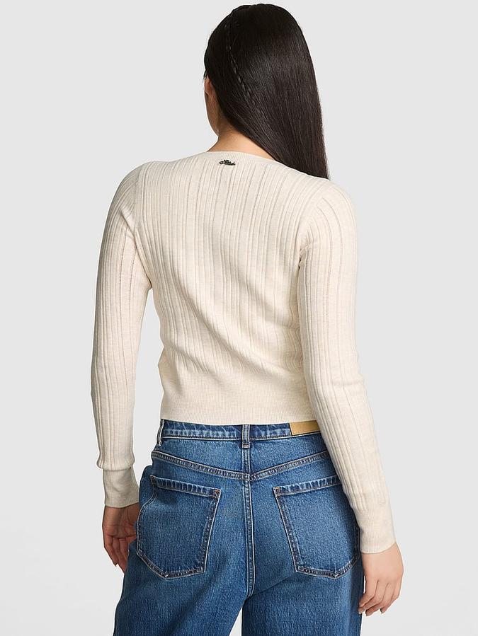 Button-Down Knit Cardigan image number 1