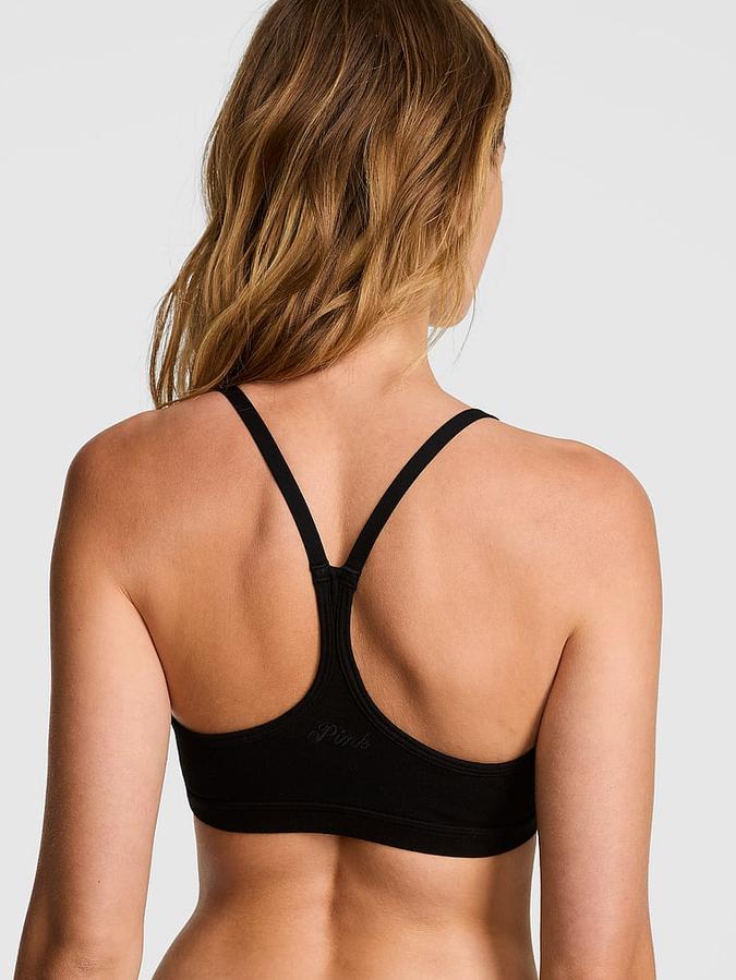 All-Day Cotton&trade; Low-Scoop Racerback Bra
