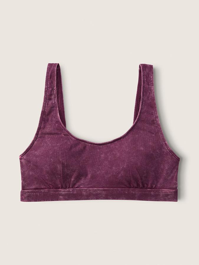 Loungin' Cotton Scoop Bralette image number 2