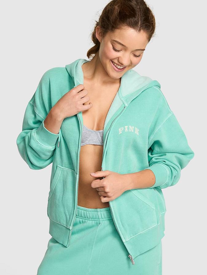Ivy Fleece Campus Full-Zip Hoodie