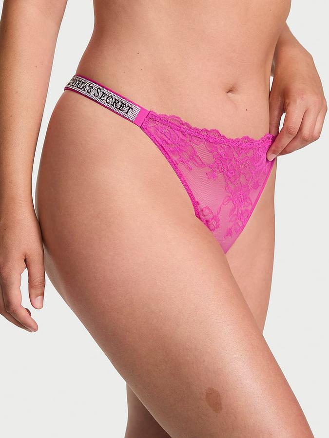 Shine Strap Brazilian Panty