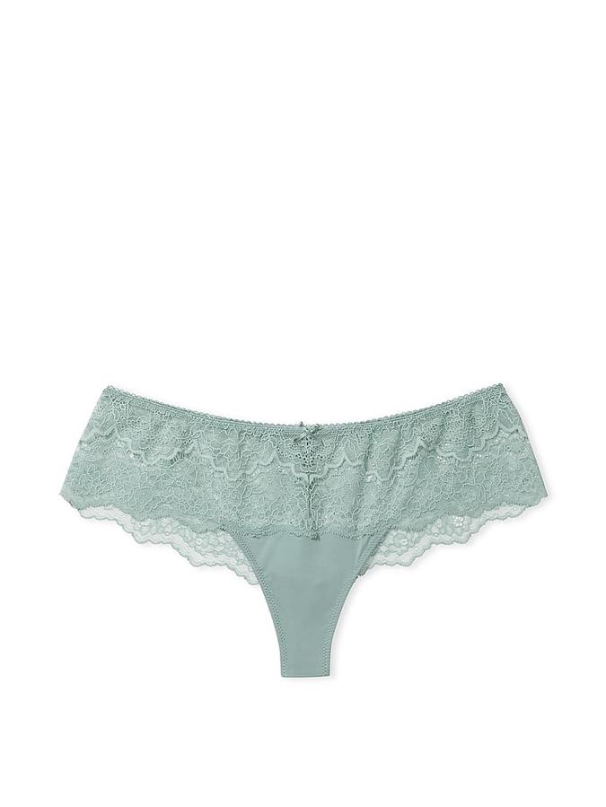 Lace Trim Hipster Thong Panty image number 2