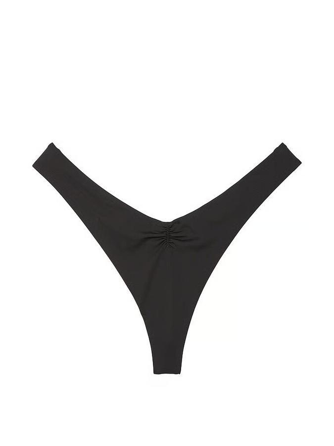 Cinched Thong Bikini Bottom image number 2