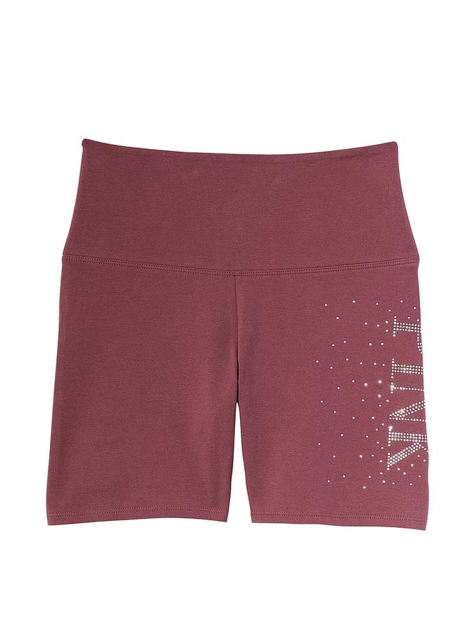 6" Cotton High-Waist Biker Shorts image number 2
