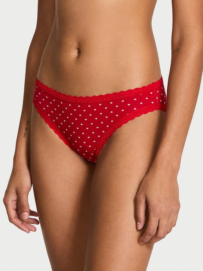 Lace-Waist Bikini Panty