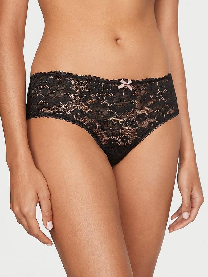 Lace-Front Hiphugger Panty image number 0