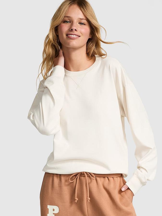 Pima Cotton Club Long-Sleeve Tee image number 0