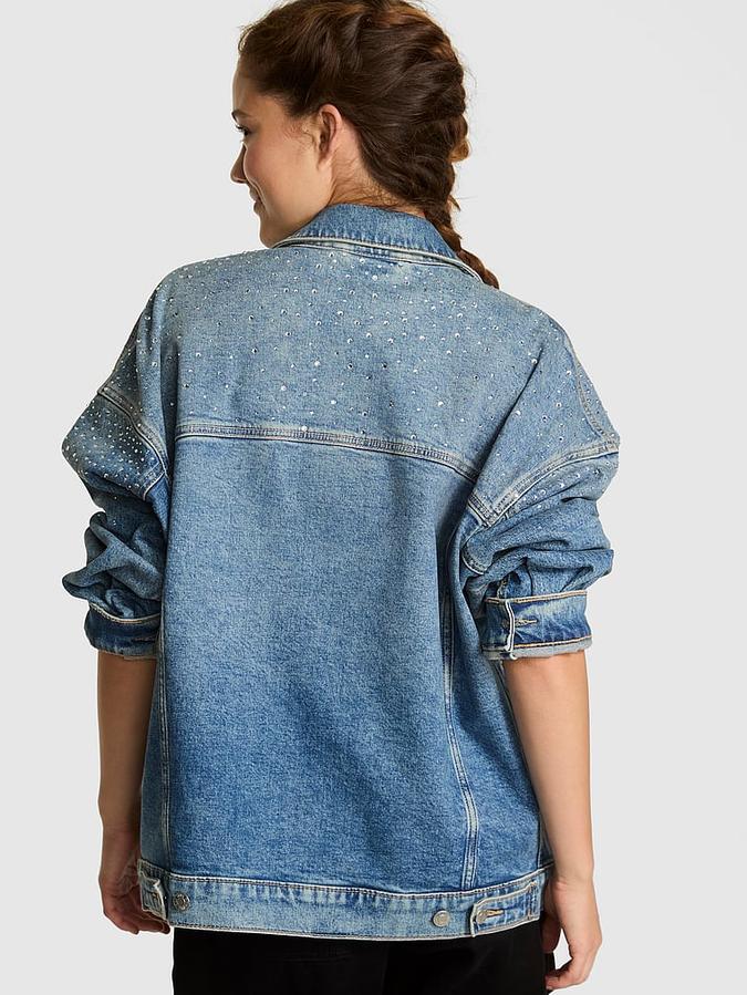 Denim by PINK Oversized Trucker Jacket