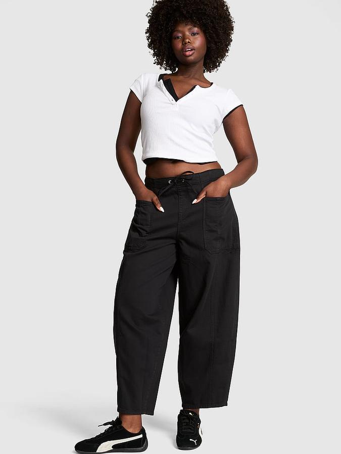 Take It Easy Pull-On Barrel Pants