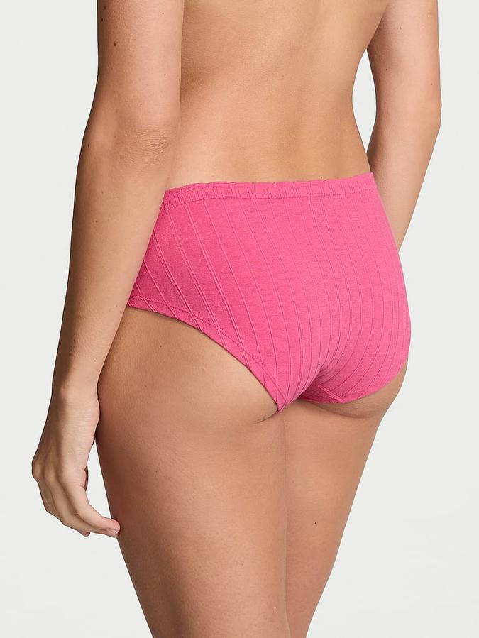 Seamless Cotton Rib Hiphugger Panty