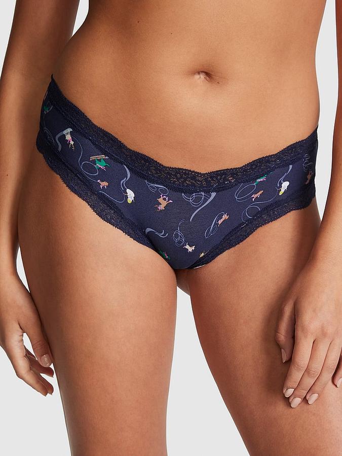 Everyday Lace-Trim Cheekster Panty image number 0