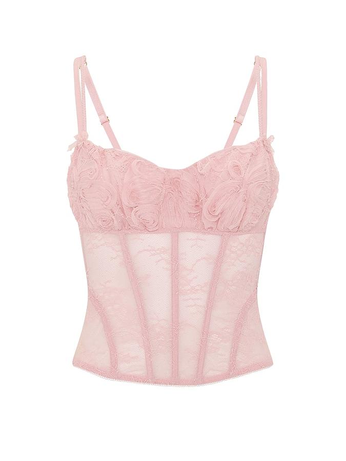 Wicked Rosette Reverie Embroidery Corset Top image number 2