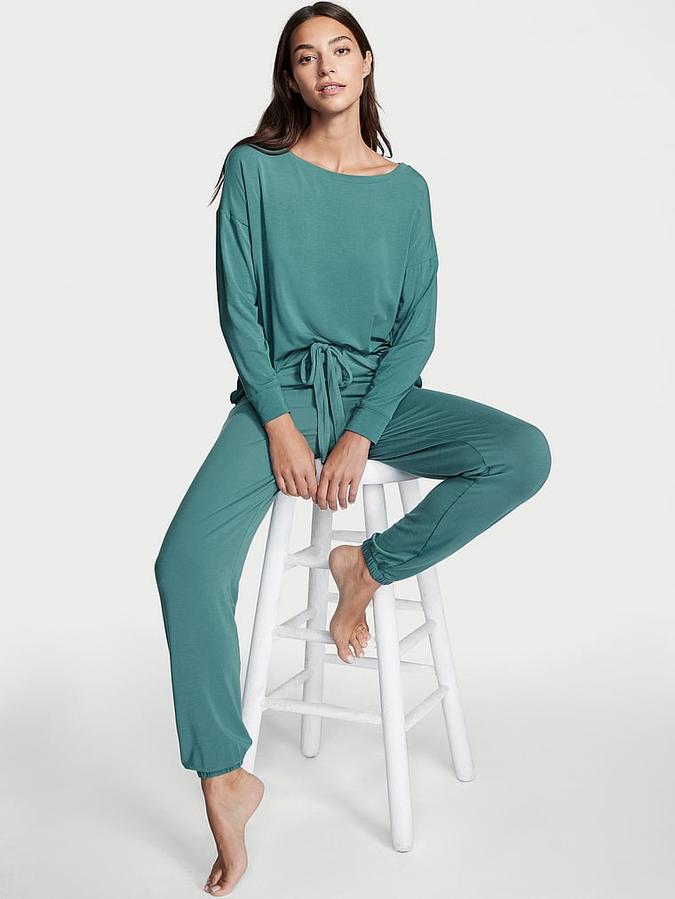 Modal Crewneck Jogger Set image number 3