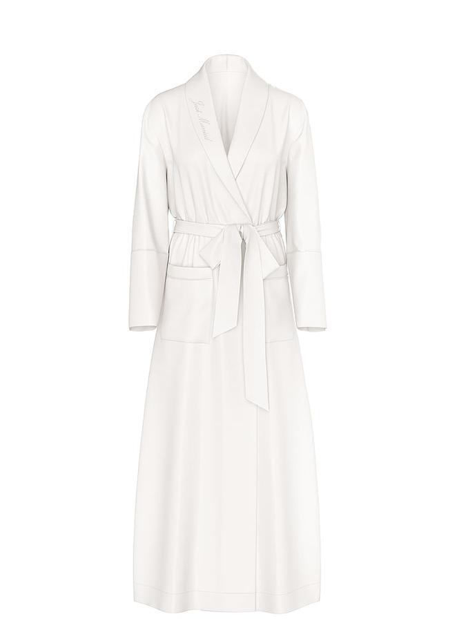 Luxe Satin Long Robe image number 2