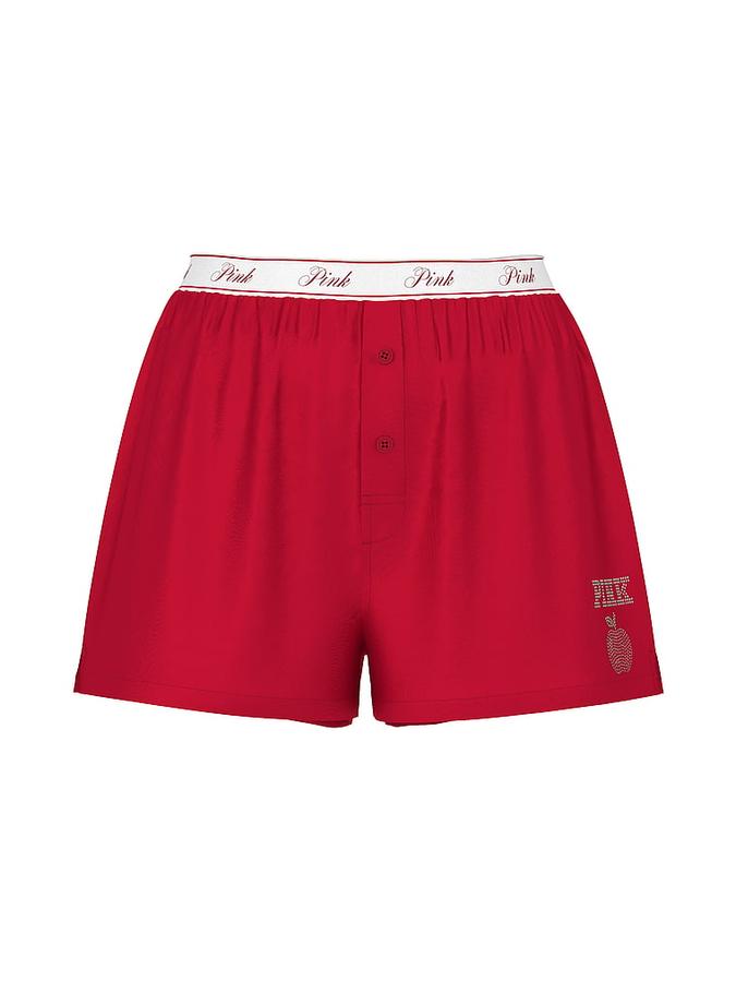 Silky Sleep Boxy Pajama Shorts image number 2