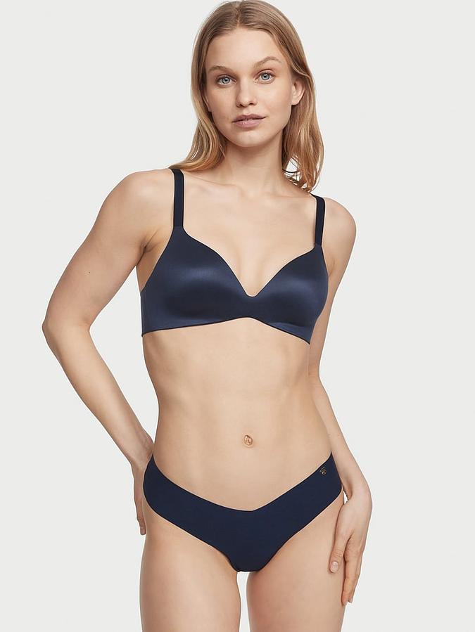 Blue No-Show Thong Panty No-Show Thong Panty