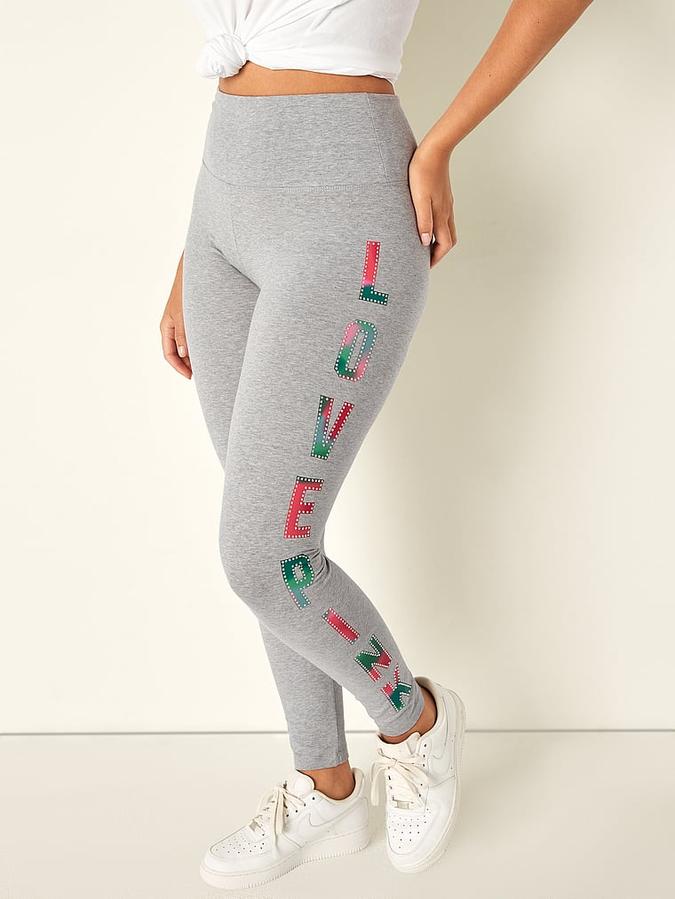 Cotton High-Waist Leggings image number 0