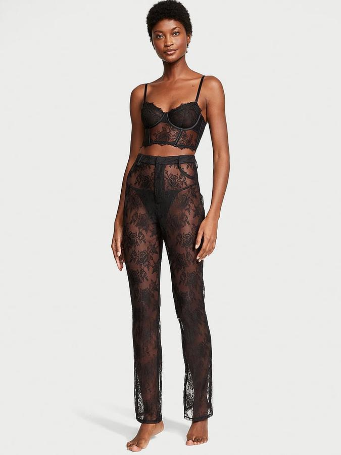VS Archives Rose Lace Pants