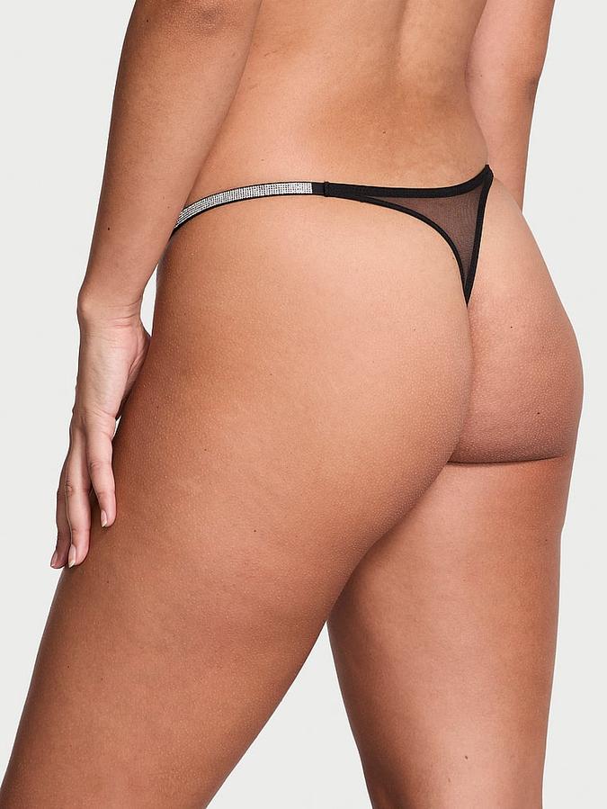 Sheer Shine Thong Panty image number 1