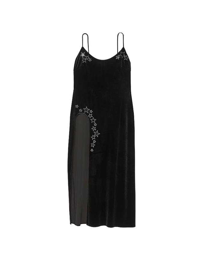 Starstruck Velvet Embellished Slip image number 2
