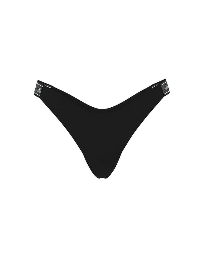 Logo Cotton Shine High-Leg Thong Panty image number 2